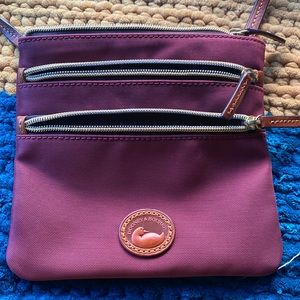 Burgundy Dooney & Bourke crossbody